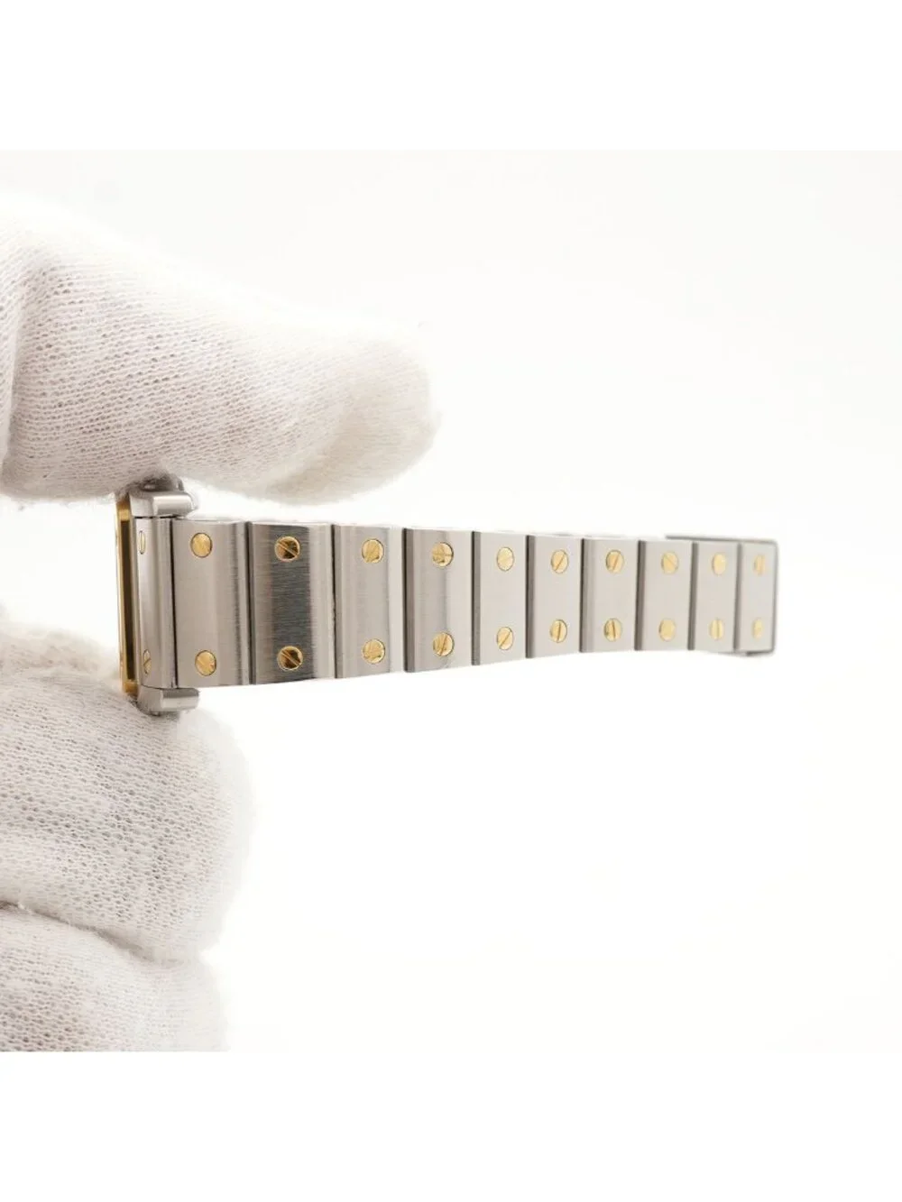 Cartier Santos Galbe SM White Dial Watch